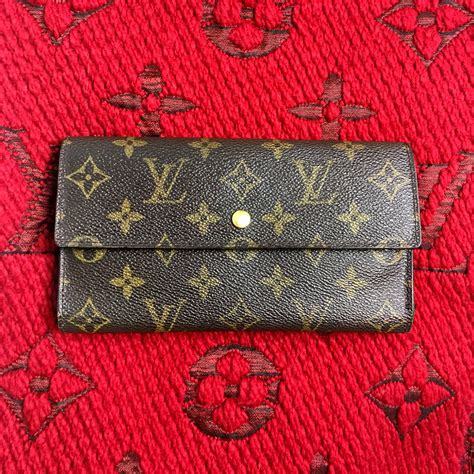 lv long wallet|authentic lv wallet.